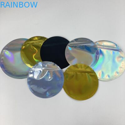 ถุงซิปพลาสติก Mylar รูปร่างไม่สม่ำเสมอกลิ่น Proof 3.5g 7g