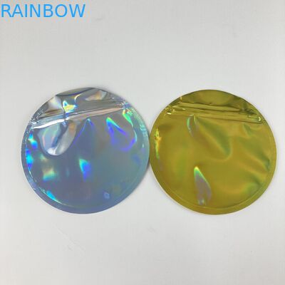 อลูมิเนียมฟอยล์ชาบรรจุภัณฑ์ขนมขบเคี้ยวยืนขึ้นถุงซิปปรับแต่ง