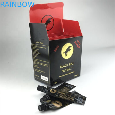 บรรจุภัณฑ์พวยกาเปล่าสำหรับอาหารเสริมเสริมน้ำผึ้งชาย