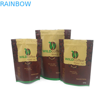 Custom Mylar Smell Proof ถุงขนมขบเคี้ยวบรรจุภัณฑ์ถุงกาแฟซิป Kratom