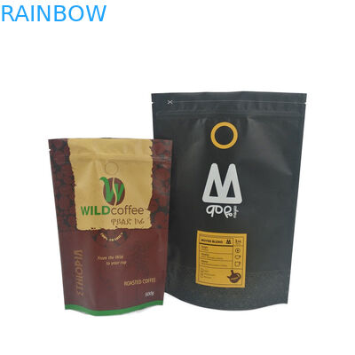 กระดาษ Mylar Stand Up Pouch ซิป Gravure พิมพ์ถุงบรรจุภัณฑ์พลาสติกพร้อมโลโก้