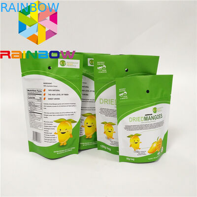 กระดาษ Mylar Stand Up Pouch ซิป Gravure พิมพ์ถุงบรรจุภัณฑ์พลาสติกพร้อมโลโก้