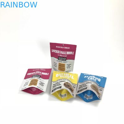 3.5g กลิ่นหลักฐาน Ziplock ยืนขึ้นถุงขนมน้ำตาลคุกกี้ถุงบรรจุภัณฑ์พลาสติก