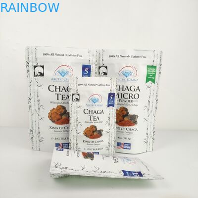 กาแฟ CBD ยืนขึ้นถุง Mylar 3.5g พลาสติก PE 50 - 200 ไมครอนความหนา