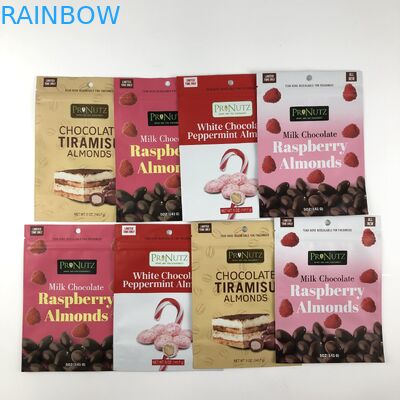 ถุง Mylar ยืนขึ้นรีไซเคิลได้ 3.5g สำหรับบรรจุภัณฑ์เมล็ดกาแฟเครื่องเทศยาสูบ