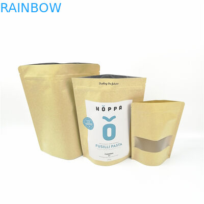 ถุง Mylar ยืนขึ้นรีไซเคิลได้ 3.5g สำหรับบรรจุภัณฑ์เมล็ดกาแฟเครื่องเทศยาสูบ