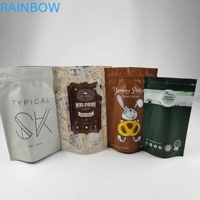 Custom 250g 500g PET Food Stand Up Pouch เป็นมิตรกับสิ่งแวดล้อมย่อยสลายได้