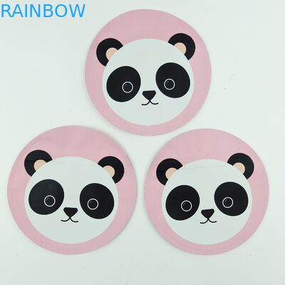 ถุงบรรจุภัณฑ์ฟอยล์รูปทรงไม่ซ้ำเกรดอาหารการพิมพ์ดิจิตอล Die Cut Stand Up Zipper Pouch