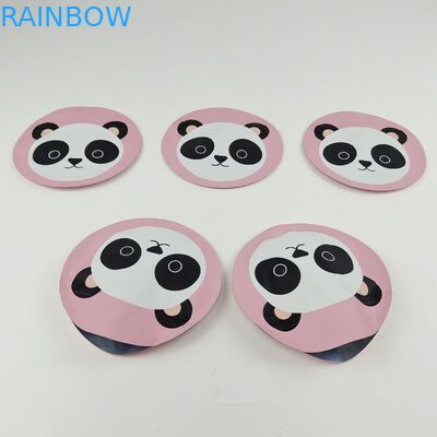 ถุงบรรจุภัณฑ์ฟอยล์พิมพ์ดิจิตอลไม่สม่ำเสมอพลาสติกตัดอาหารกินได้กระเป๋าซิป