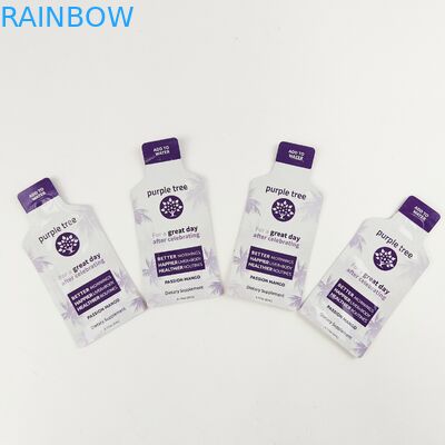 กระเป๋า Mylar พิมพ์แบบกำหนดเองรูปทรงพิเศษ Die Cut กระเป๋าผิดปกติพร้อมซิป