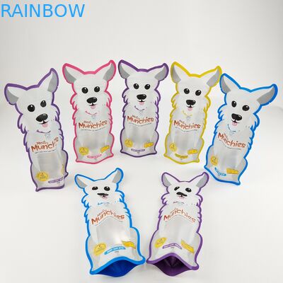 ขนมขบเคี้ยวชีส Ziplock Mylar ถุงเก็บอาหาร Die Cut Pouch Sachet Stand Up Bag