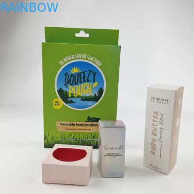 กล่องเก็บกระดาษแข็ง 400 กรัมกล่องบรรจุภัณฑ์นมสี่เหลี่ยมแบบกำหนดเอง