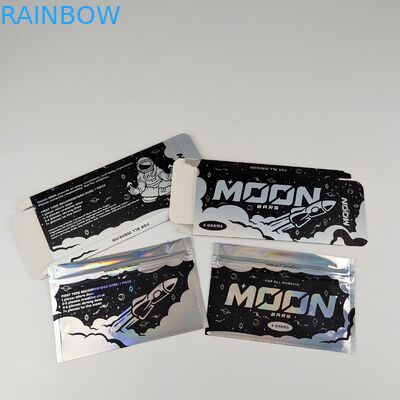 ช็อกโกแลตแคนดี้บาร์บรรจุภัณฑ์อาหารกล่องกระดาษพิมพ์แบบกำหนดเองกล่องอาหารกระดาษแข็ง