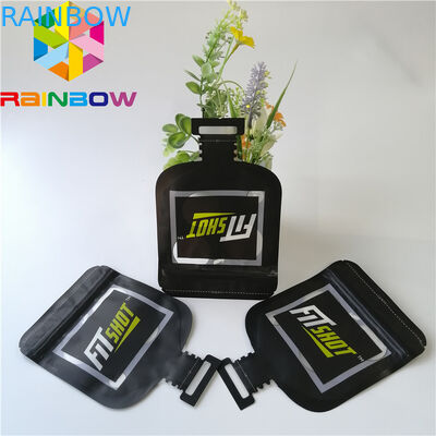 กระเป๋าทรงแบน 3.5 กรัม รูปโดนัท MOPP VMPET ถุง Mylar หนา