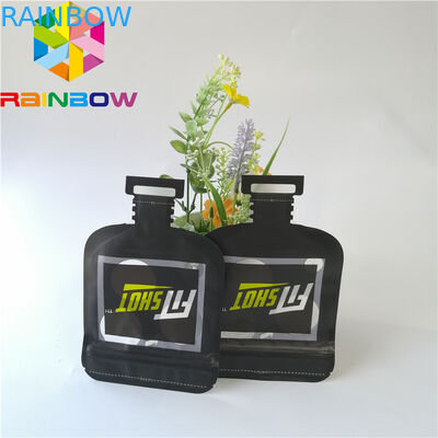 กระเป๋าทรงแบน 3.5 กรัม รูปโดนัท MOPP VMPET ถุง Mylar หนา