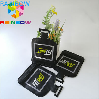 กระเป๋าทรงแบน 3.5 กรัม รูปโดนัท MOPP VMPET ถุง Mylar หนา