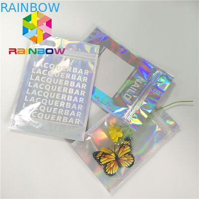 ถุงบรรจุภัณฑ์บิกินี่พลาสติกกันน้ำชุดว่ายน้ำสัมผัสนุ่มรีไซเคิลถุงซิปล็อค