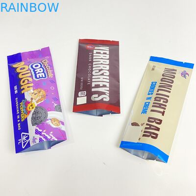 โลโก้ที่กำหนดเองกลับปิดผนึกถุงขนม Gummies เมล็ดบรรจุภัณฑ์ถุง