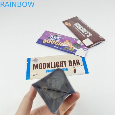 ถุงซิป Mylar พิมพ์แบบกำหนดเองถุงบรรจุภัณฑ์ช็อคโกแลตป้องกันความชื้น