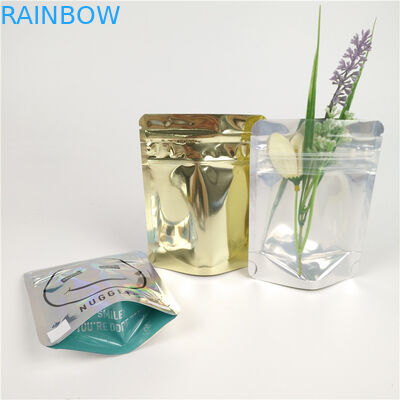 ถุง Mylar พิมพ์แบบกำหนดเองใสถุงกันกลิ่น 3.5g ถุงฟอยล์ Ziplock กินได้