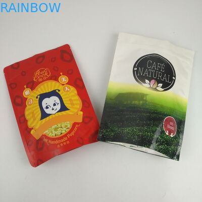คุกกี้ขนมขบเคี้ยว ช็อกโกแลต Ziplock Stand Up Pouch Food Grade MOPP PET PE CMYK Color