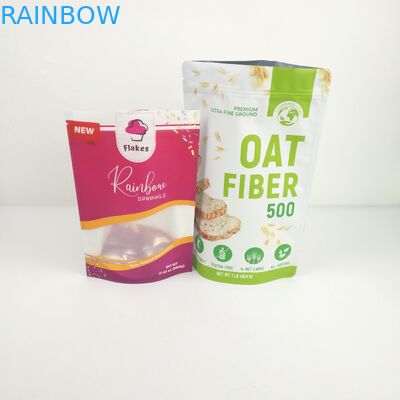 ถุงบรรจุอาหารกินได้ถุงบรรจุขนมซิปสำหรับขนมคุกกี้