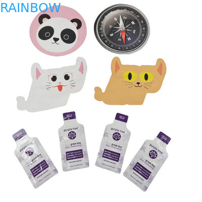 พิมพ์แบบกำหนดเอง Die Cut Mylar ถุง 1g 3.5g 7g 14g 28g เด็กทนสำหรับขนมคุกกี้