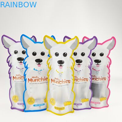 ถุง Mylar พิมพ์ไดคัทแบบกำหนดเอง 3.5g โฮโลแกรมโฮโลแกรม Ziplock กระเป๋ารูปทรงพิเศษ