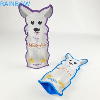 โฮโลแกรมพิมพ์ถุง Mylar Die Cut รูปร่างไม่สม่ำเสมอ 3.5g - 28g Childproof Smell Proof Bag