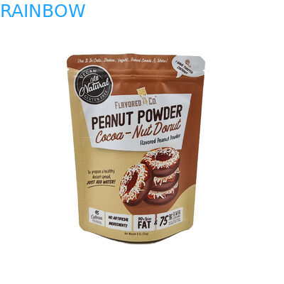 บรรจุภัณฑ์ที่กินได้เองยืนขึ้นถุงกระเป๋าพร้อมซิปกันกลิ่น