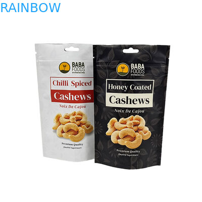 ถุงซิปกันเด็ก 3.5 กรัม Mylar ยืนขึ้นบรรจุภัณฑ์อลูมิเนียมคุกกี้ปั๊มร้อน