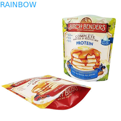 ถุงซิปกันเด็ก 3.5 กรัม Mylar ยืนขึ้นบรรจุภัณฑ์อลูมิเนียมคุกกี้ปั๊มร้อน