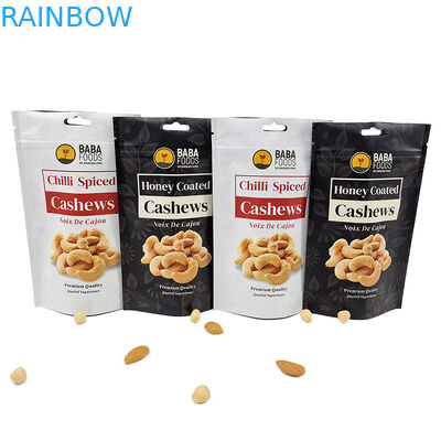 Smell Proof CMYK Ziplock ถุงใส่ขนมขบเคี้ยว Mylar สำหรับแพ็คเกจ 3.5g 200 Microms