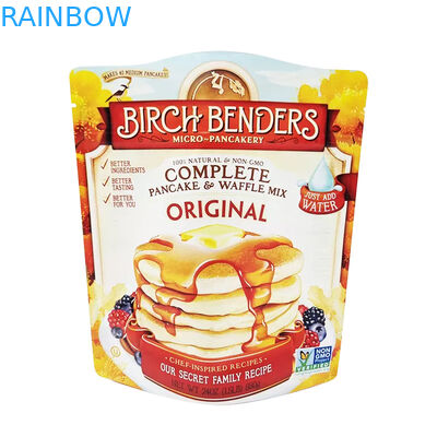 Smell Proof CMYK Ziplock ถุงใส่ขนมขบเคี้ยว Mylar สำหรับแพ็คเกจ 3.5g 200 Microms