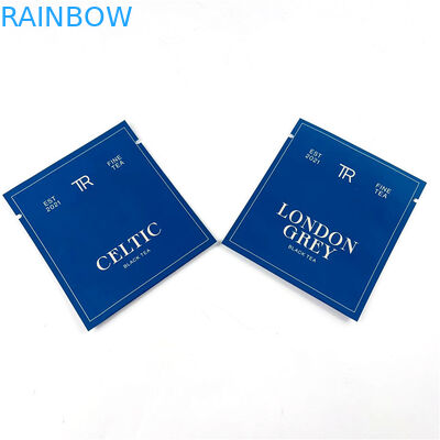 500Ppcs การพิมพ์บรรจุภัณฑ์ถุง Mylar สำหรับถุงซีลความร้อนชาเขียวดำ