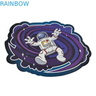 3.5g ถุง Mylar กันกลิ่นปิดผนึกแบบกำหนดเองพิมพ์ไดคัทพิเศษที่ไม่ซ้ำใครรูปร่างไม่สม่ำเสมอ