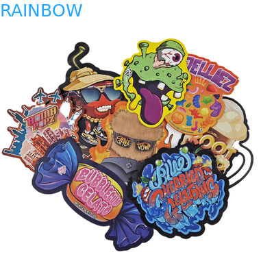 ออกแบบที่กำหนดเอง 3.5g 7g 14g 28g Die Cut ถุง Ziplock รูปร่างพิเศษ Childproof Custom Shape Mylar บรรจุภัณฑ์ถุงขนมขบเคี้ยว