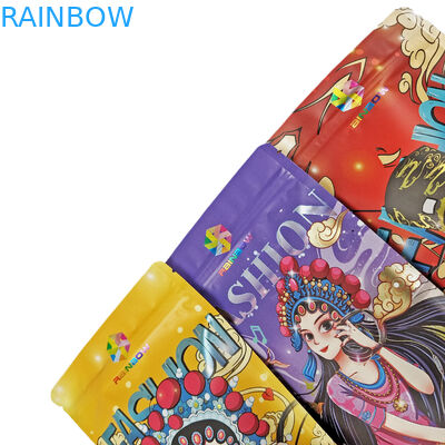 ฟอยล์กินได้ยืนขึ้นถุงซิป 100g พลาสติกสำหรับขนม / ขนม / กาแฟ / อาหารสัตว์เลี้ยงถุง Mylar