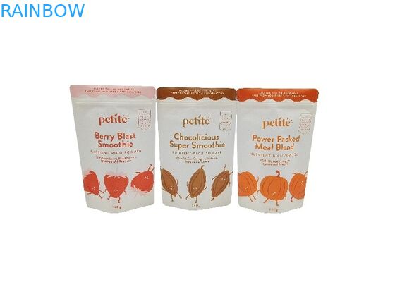 กระดาษคราฟท์ย่อยสลายได้ยืนถุงถุงบรรจุภัณฑ์อาหาร