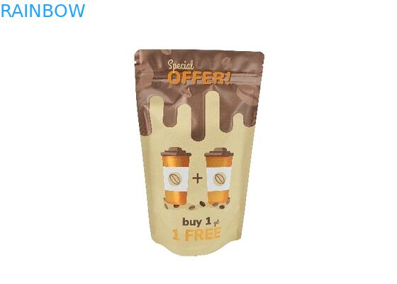 ถุงกาแฟแบบกำหนดเอง 250 กรัม 500 กรัม 1 กก. Ziplock Stand Up Bag