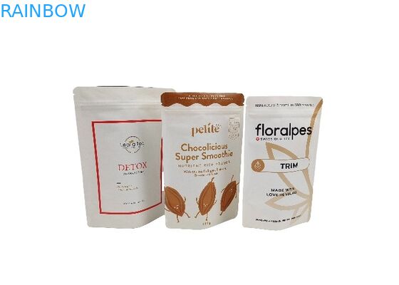 ชาอลูมิเนียมฟอยล์ยืนขึ้นถุงกลิ่นหลักฐานอลูมิเนียมฟอยล์ถุง Ziplock