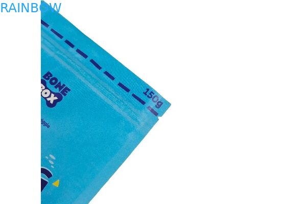 ถุงยืนขึ้นย่อยสลายได้ 100% ขนาดที่กำหนดเอง Ziplock Doypacks อาหารชากาแฟบรรจุภัณฑ์