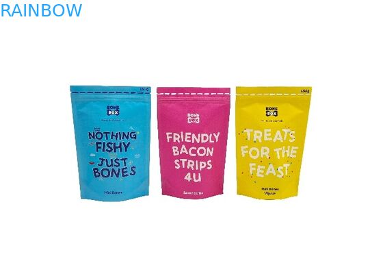 กระดาษคราฟท์ย่อยสลายได้แบบกำหนดเองยืนขึ้นถุงกลิ่นถุงบรรจุภัณฑ์อาหาร Ziplock หลักฐาน