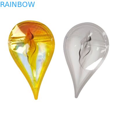 ถุง Ziplock Mylar แบบกันกลิ่น 3.5 กรัมไดคัทแบบพิเศษเคลือบเงาสำหรับบรรจุอาหาร