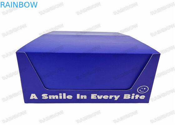 บรรจุภัณฑ์ผลิตภัณฑ์อาหารกล่องกระดาษแสดงการพิมพ์สองด้าน Matte Shinny