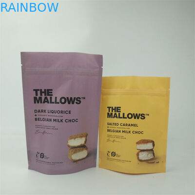 กระเป๋าพิมพ์ดิจิตอลกระเป๋าพิมพ์พลาสติก Mylar สําหรับอาหาร