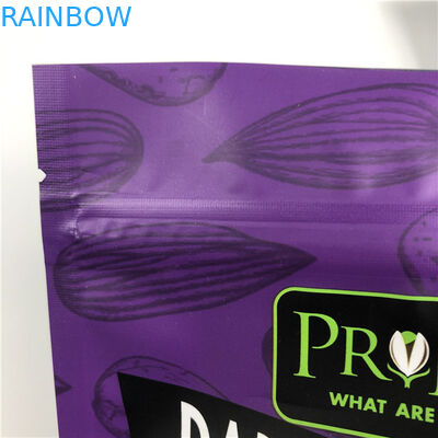 ราคาปลีก การพิมพ์ตามสั่ง ปิดซิป กระเป๋าบรรจุอาหารแห้ง กระเป๋าฟอยล์กันความชื้น