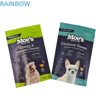 สามารถนําไปใช้ได้อีกครั้ง สามารถแยกแยกได้ตามธรรมเนียม โลโก้พิมพ์ Doypack Zip Lock Kraft Paper Stand Up Bags สําหรับอาหาร แพลสติก แพคเกจ