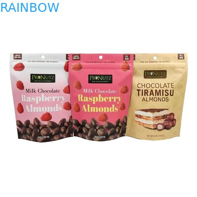 วัสดุประเภทอาหาร แพคเกจ แมท การออกแบบตามสั่ง ถุงยืน ซิปพลาสติก แพคเกจ