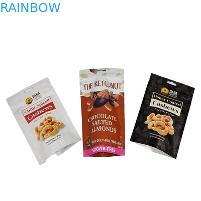 กระเป๋าซิปเกรดอาหารกระเป๋าซิปอัลลูมิเนียมฟอยล์พลาสติกกระเป๋าซิป Mylar